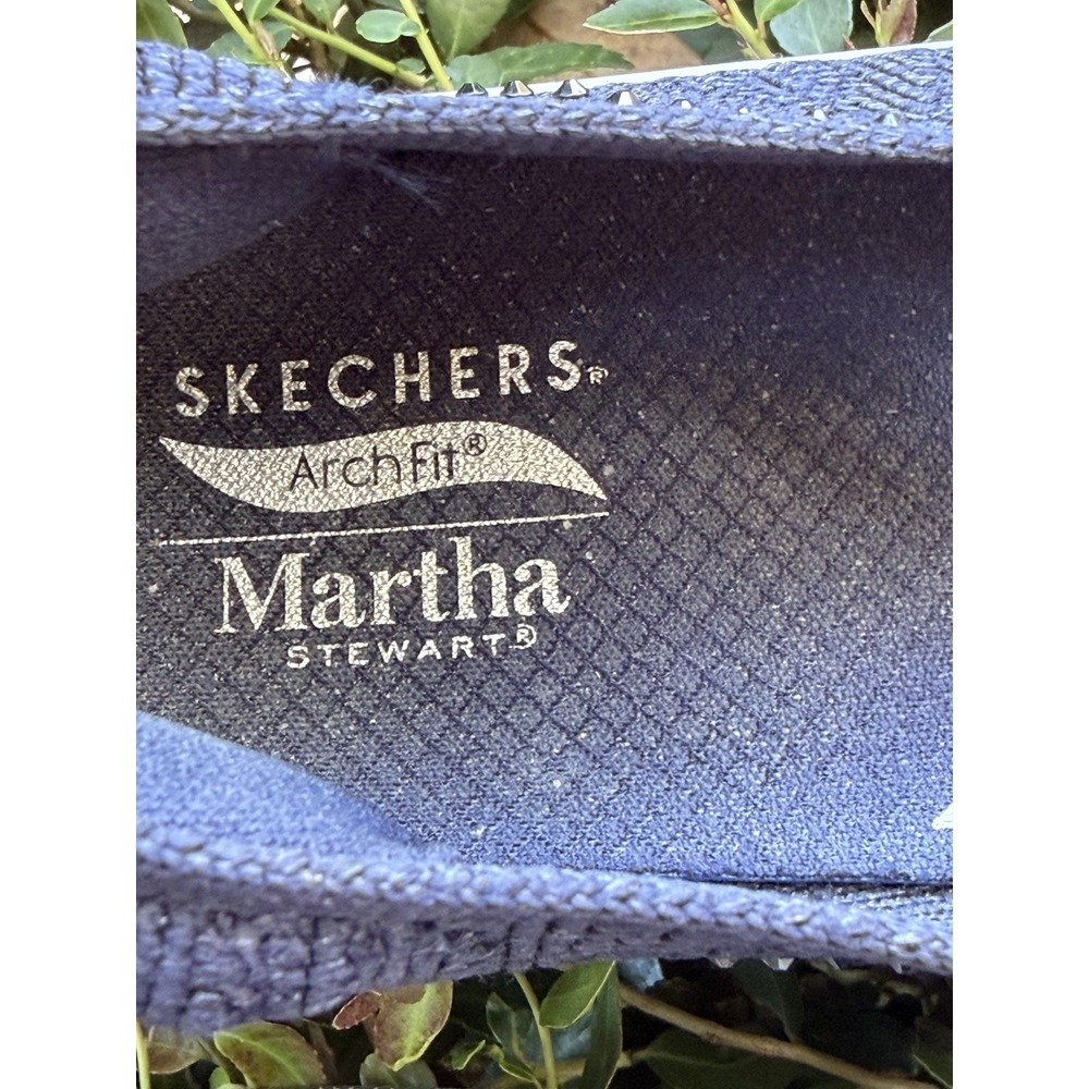 Skechers x Martha Stewart Arch Fit Living - Meadow Walk slip-on shoes Sz 8.5 - Picture 6 of 9